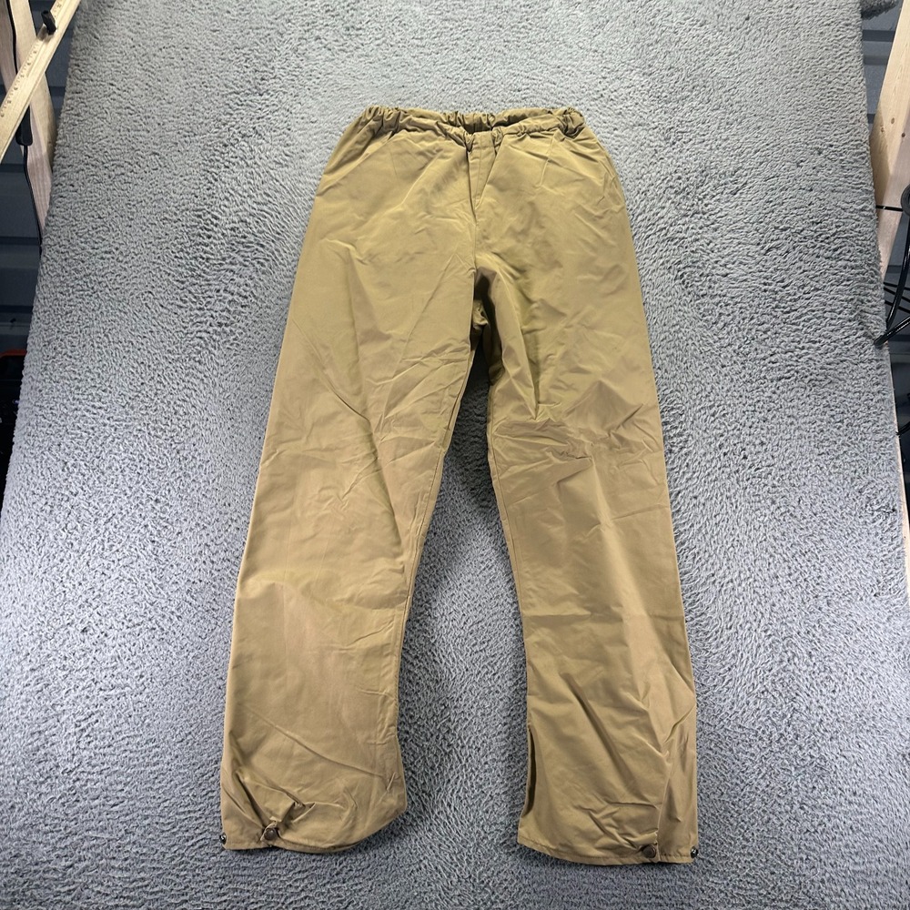 Vintage Cabela's Pant Mens S Beige Nylon Windbreaker Gore-Tex Travel Hunting USA
